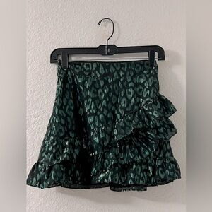 The Impeccable Pig Ruffled Mini Skirt